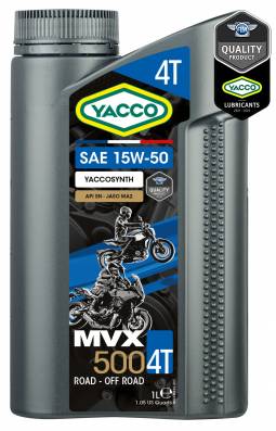 Масло моторное YACCO MVX 500 4T 15W50 (1 L)